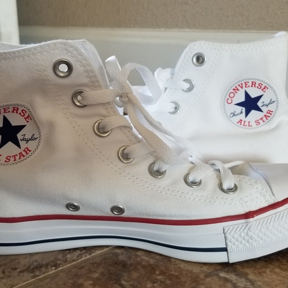 Converse Shoes - White converse high tops